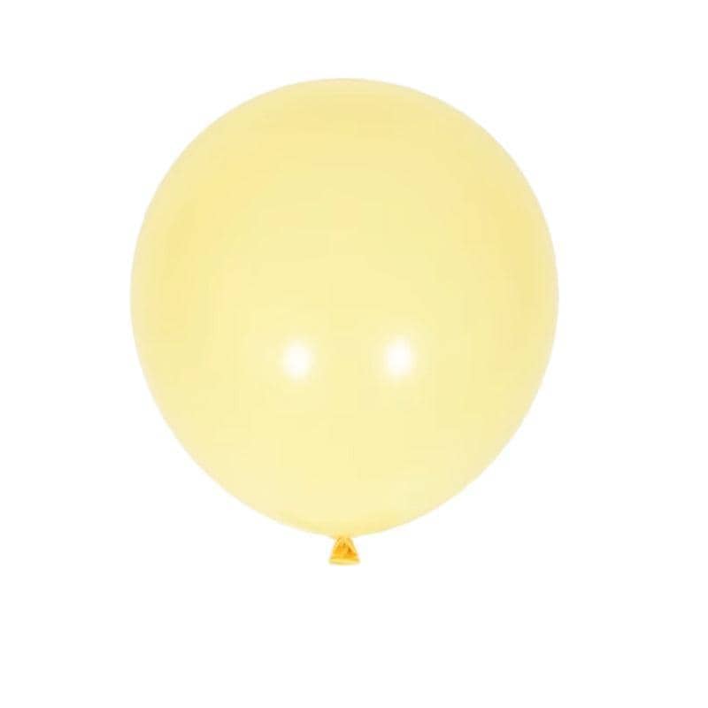 Latex Balloons, 25cm Party Decorations - Yellow, Pack of 10