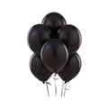 Latex Party Balloons 10 Inch (25 cm) - Black, Pack of 10