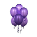 Latex Party Balloons 10 Inch (25 cm) - Dark Purple, Pack of 10