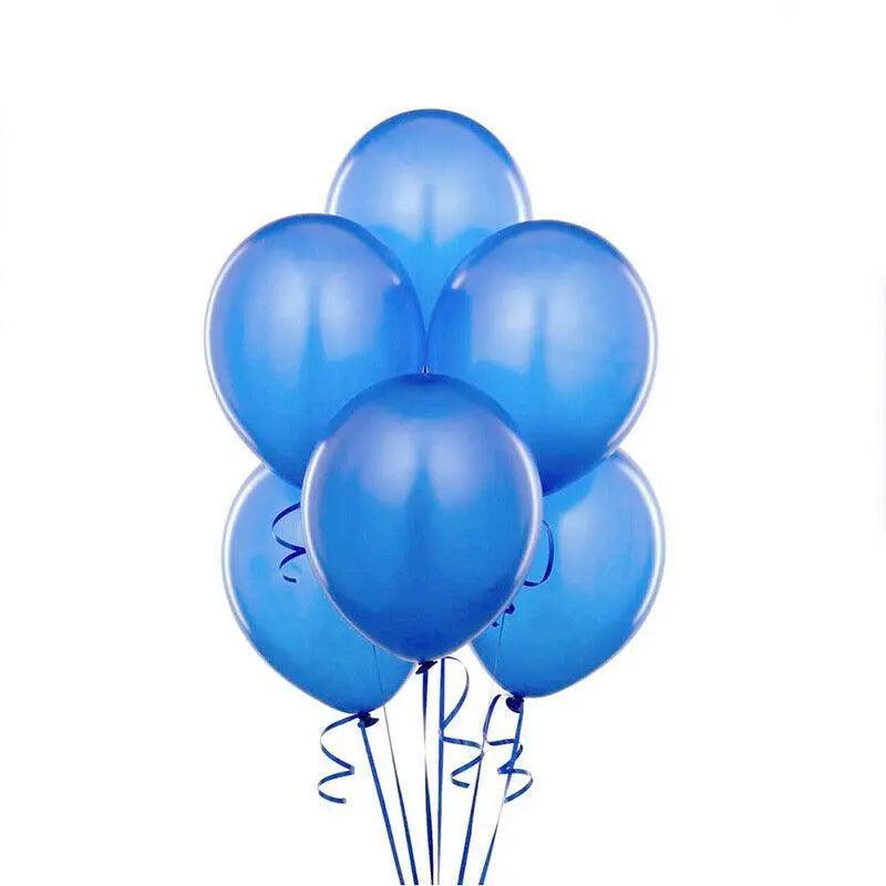 Latex Party Balloons 10 Inch (25 cm) - Dark Purple, Pack of 10 - view 5