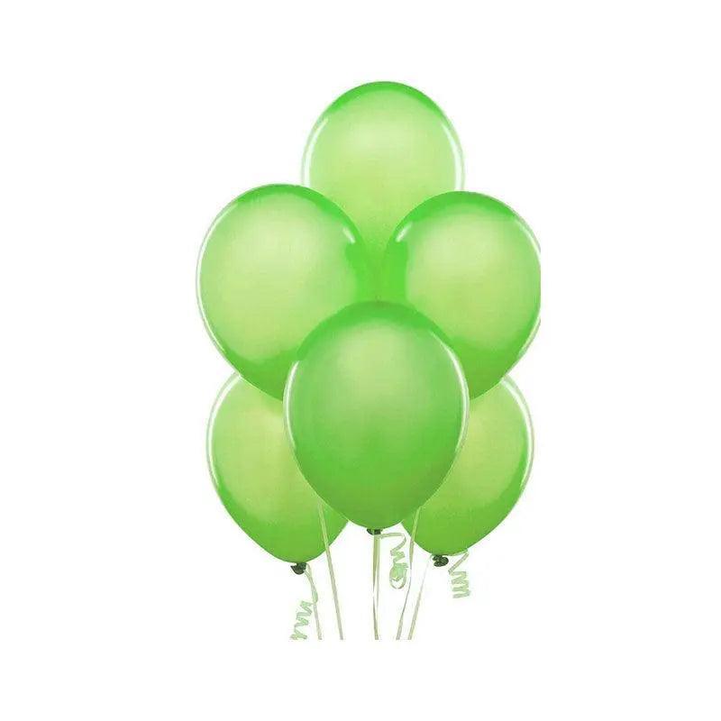 Latex Party Balloons 10 Inch (25 cm) - Light Green, Pack of 10