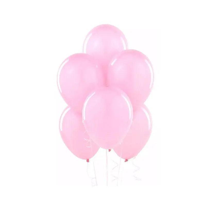 Latex Party Balloons 10 Inch (25 cm) - Pink, Pack of 10