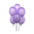 Latex Party Balloons 10 Inch (25 cm) - Purple, Pack of 10