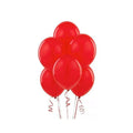 Latex Party Balloons 10 Inch (25 cm) - Red, Pack of 10