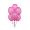 Latex Party Balloons 10 Inch (25 cm) - Rose Red, Pack of 10