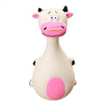 Latex Squeaky Dog Toy Puppy Chew Toy Soft and Interactive - White