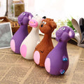 Latex Squeaky Dog Toy Puppy Chew Toy Soft and Interactive - White - view 5