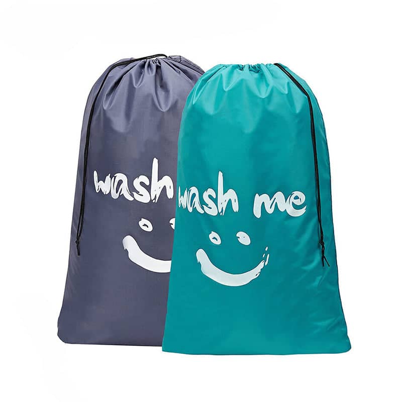 Laundry Bag for Travel and Camping with Drawstring Closure, 91 x 61 cm - Grey - view 3