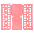 Laundry Clothes Folding Board, Compact Foldable Organiser - Pink