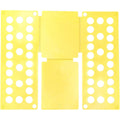 Laundry Clothes Folding Board, Compact Foldable Organiser - Yellow