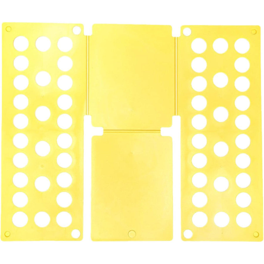 Laundry Clothes Folding Board, Compact Foldable Organiser - Yellow
