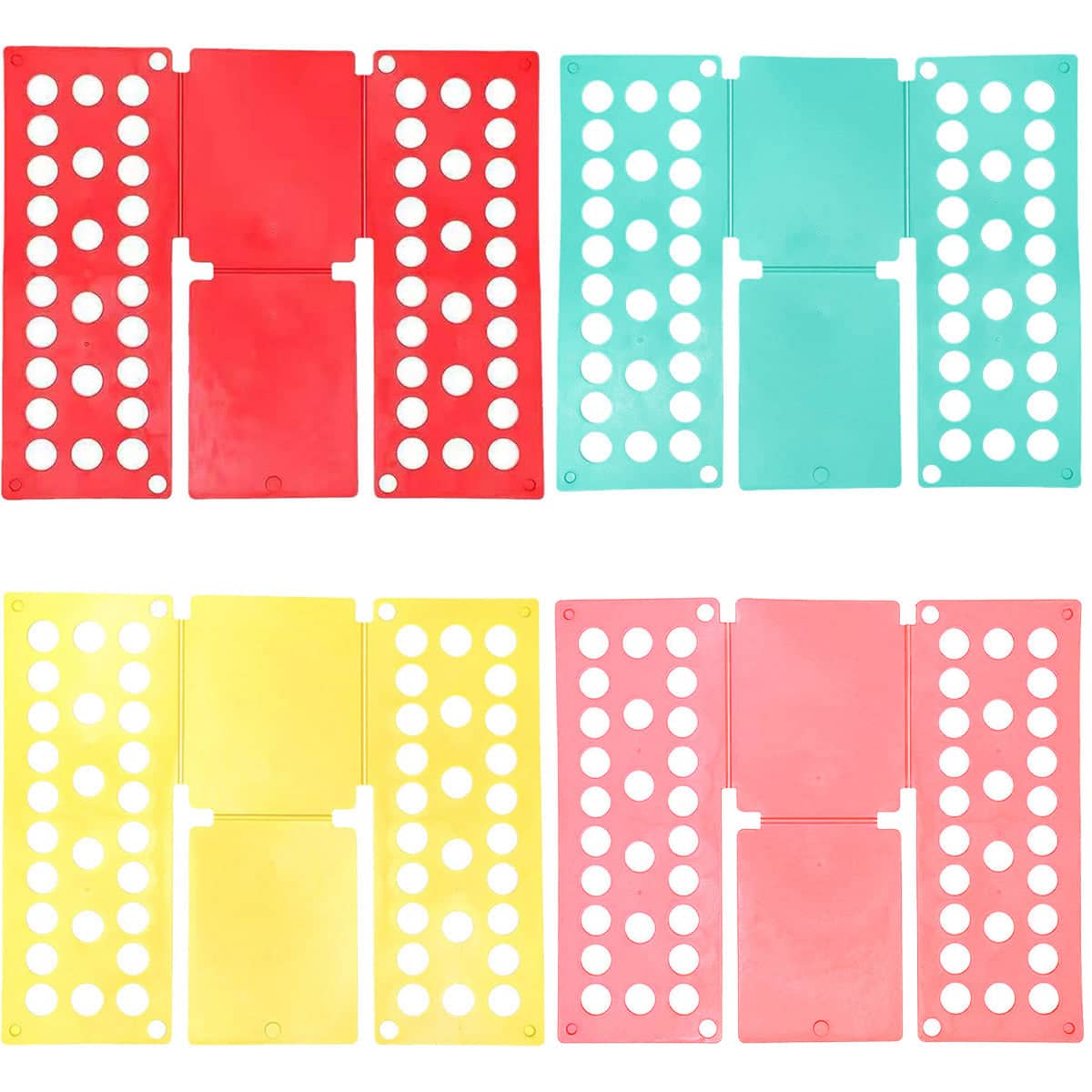 Laundry Clothes Folding Board, Compact Foldable Organiser - Yellow - view 3