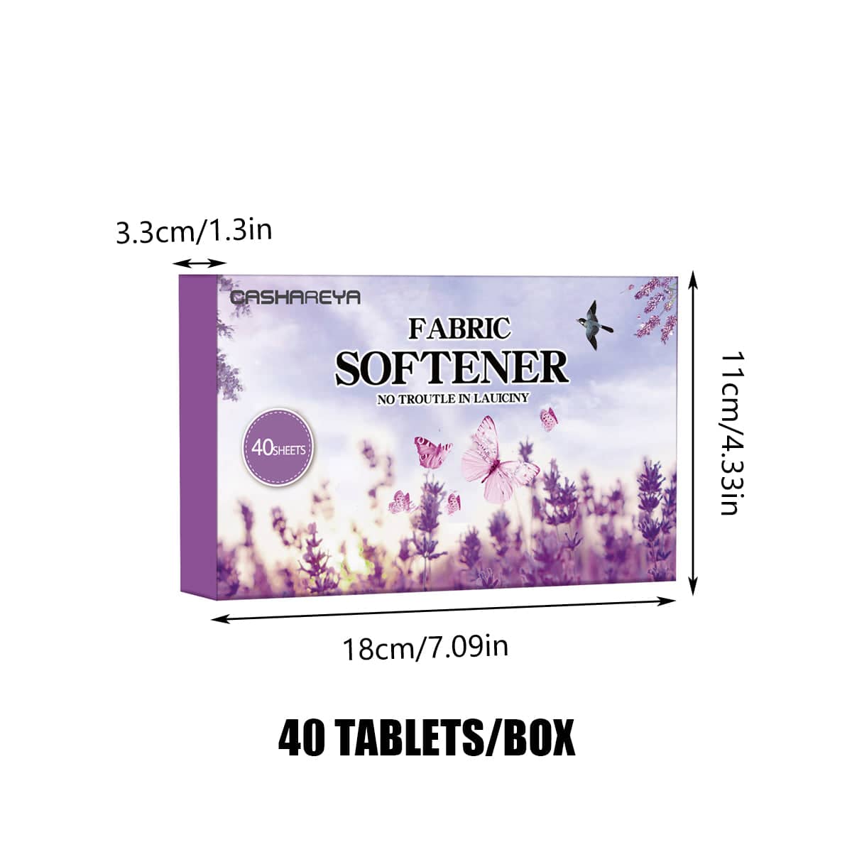 Laundry Softener Sheets, Box of 40 - Flax - view 4