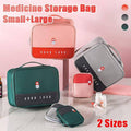 Layered Large Capacity First Aid Storage Organiser Bag - Pink - view 2