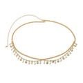 Layered Waist Chain with Adjustable Extension - Gold Butterfly