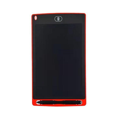 LCD Writing Tablet Drawing Board - Small 10 Inch (25 cm), Red