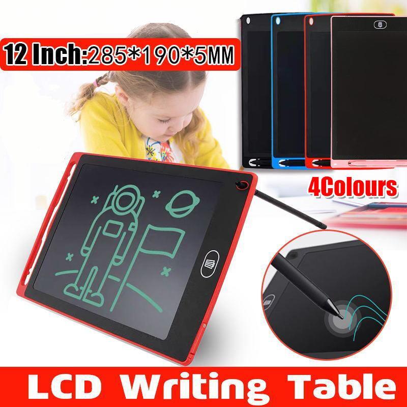 LCD Writing Tablet with Erase Lock - Large (12 Inch, 30.48cm), Blue - view 2