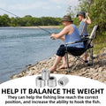 Lead Sheet Drop Shot Weights, 1 mm Pack of 20 for Fishing - view 5