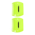 Leaf Collecting Hand Rakes, Set of 2 - Lime Green
