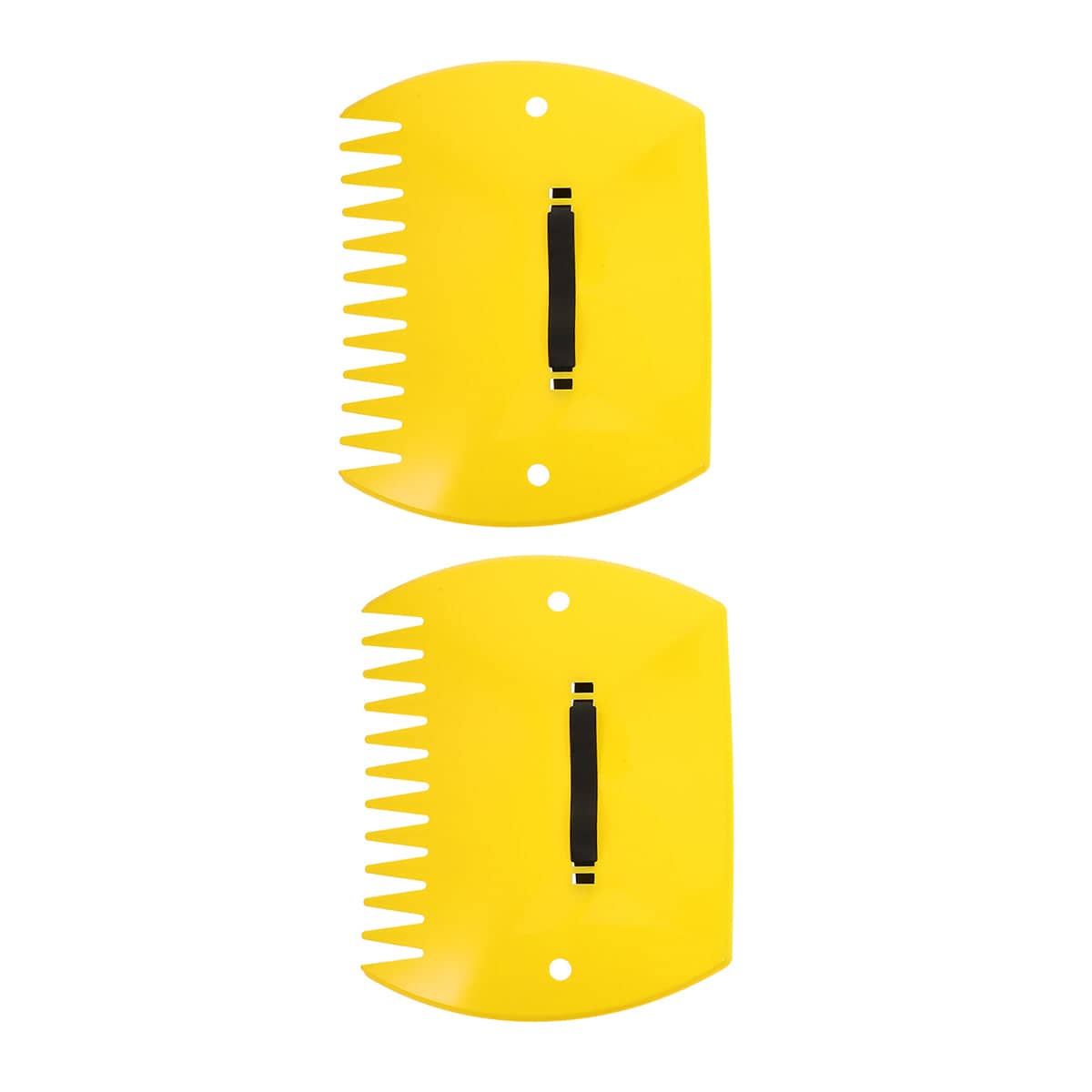 Leaf Collecting Hand Rakes, Set of 2 - Yellow