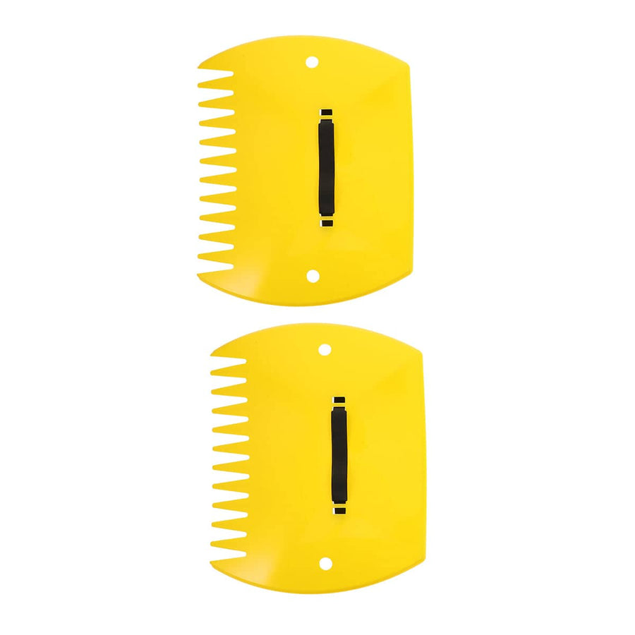 Leaf Collecting Hand Rakes, Set of 2 - Yellow