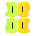 Leaf Collecting Hand Rakes, Set of 2 - Yellow - view 3
