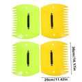 Leaf Collecting Hand Rakes, Set of 2 - Yellow - view 4