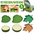 Leaf Reptile Food and Water Dish - Small, 12 x 9.5 cm - view 2