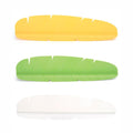 Leaf-Shaped Kitchen Sink Splash Guard with Suction Cups - Yellow - view 3