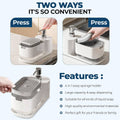 Leak-Proof Hand Soap Liquid Press Dispenser for Kitchen and Bathroom - Black - view 5