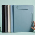 Leather Clipboard File Holder with Pen Loop - Black, Pack of 2 - view 5