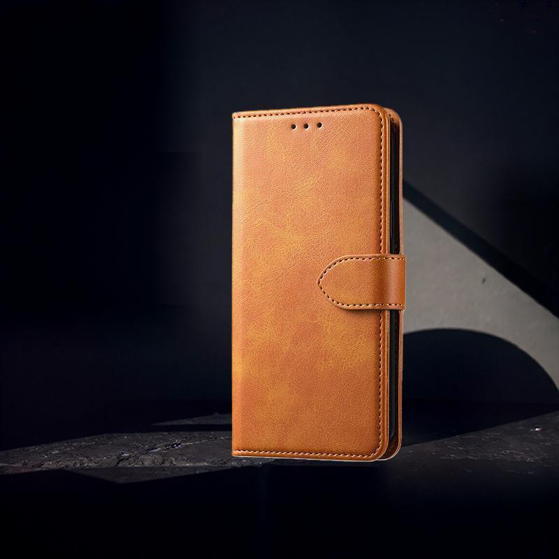 Leather Flip Wallet Case Yellow - For iPhone 14 Pro Max - view 8