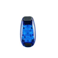 LED Bike Tail Light, Clip-On Safety Warning Lamp - Blue