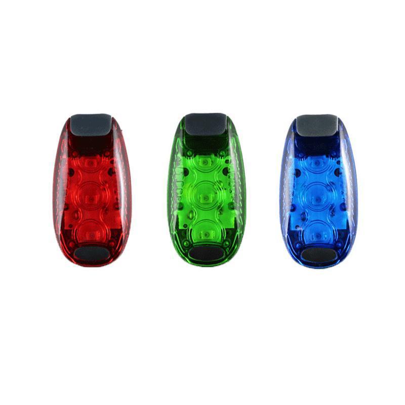 LED Bike Tail Light, Clip-On Safety Warning Lamp - Green - view 3