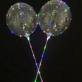 LED Bubble Balloons with Lights and Sticks, 6 Sets, up to 40 cm - view 5