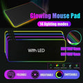 LED Gaming Mouse Pad Large RGB Extended Mousepad with Non-Slip Base - 900 x 400 x 4 mm - view 2