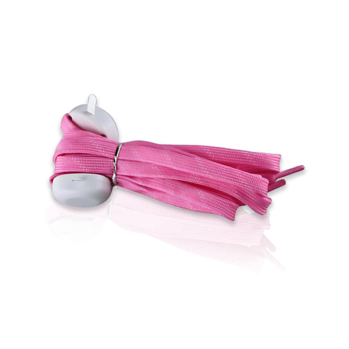 LED Glow Shoelaces, 110 cm Flashing Laces - Pink