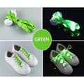 LED Glow Shoelaces, 110 cm Flashing Laces - Red - view 4