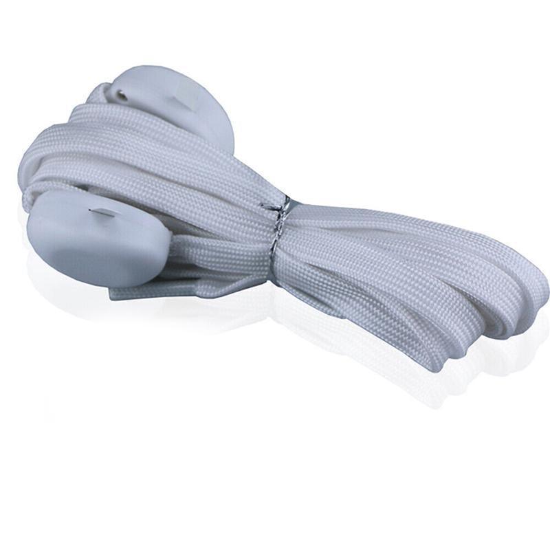 LED Glow Shoelaces, 110 cm Flashing Laces - White