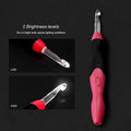 LED Light-Up Crochet Hook Set with 11 Interchangeable Heads and Case - Pink - view 5