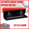LED Lighted Necklace Gift Box - Red - view 2
