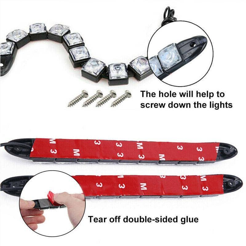 LED Navigation Light Strip for Boats, Red and Green, Pack of 2 - view 4