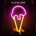 LED Neon Wall Light for Bedrooms and Kids Rooms - Rainbow, 16 x 30 cm - view 3