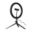 LED Ring Light with Tripod Stand, 8 Inch (20cm), Dimmable Desk Makeup Kit - view 2