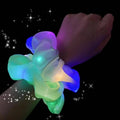 LED Satin Scrunchie Hair Tie with Light-Up Effect - White - view 4
