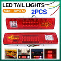 LED Tail Lights 12 V Stop, Reverse and Indicator, Pack of 2
