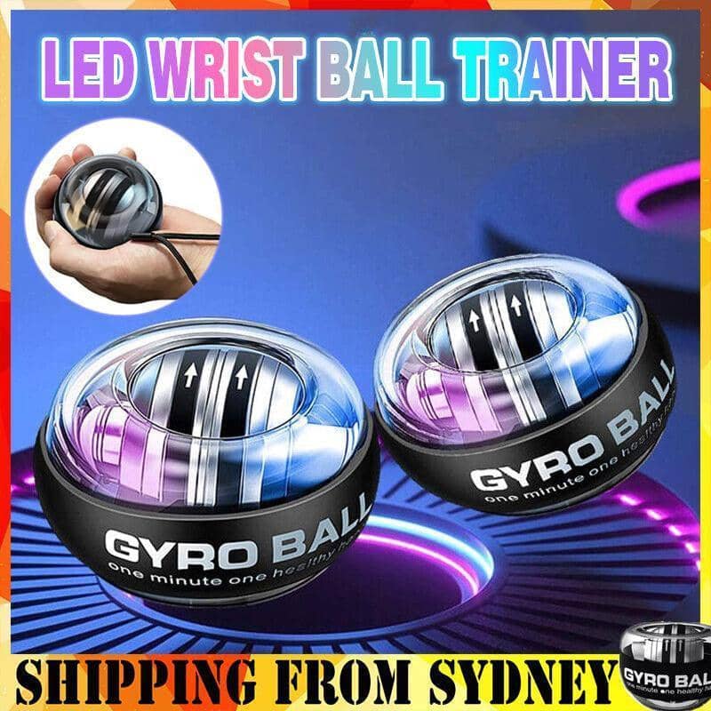 LED Wrist Ball Trainer Gyroscope Ball Forearm Exerciser