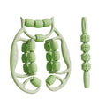 Leg Massager Roller Set, Ring and Stick Muscle Rollers - Green