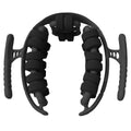 Leg Muscle Massage Roller Ring with 28 Rollers - Black