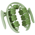 Leg Muscle Massager Roller with 26 Round Wheels - Green